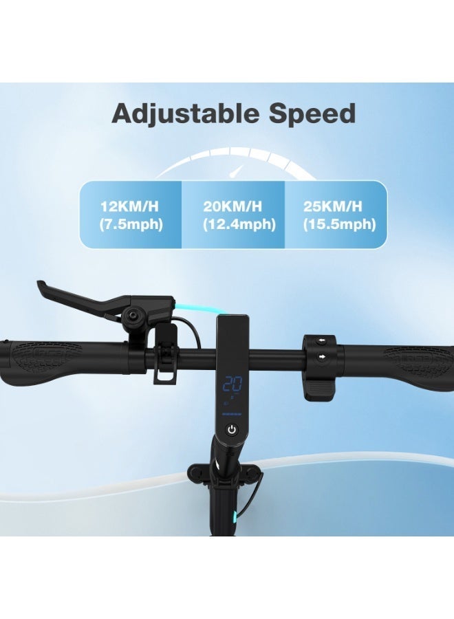 RCB R17 Electric Scooter Adult, Max 25km/h, Max.Range 30KM, Comfortable Shock Absorption, Long-Range Foldable E-Scooter, APP Control, Smart Braking System, LED Display, Electric Scooter for Adults - Image 4